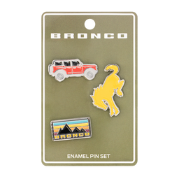 Bronco Pin Set