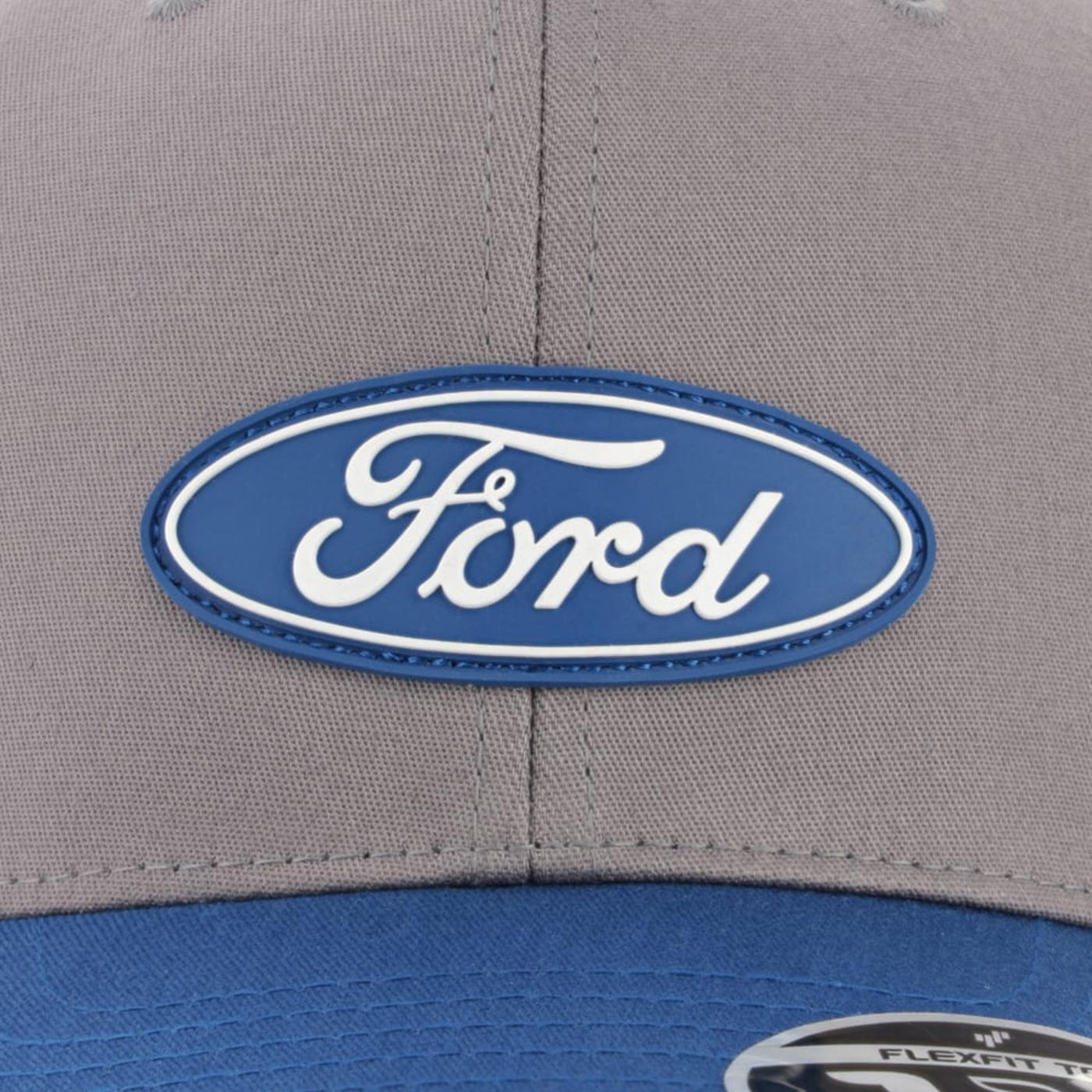 Ford Logo Flexfit Oval Patch Snapback Hat
