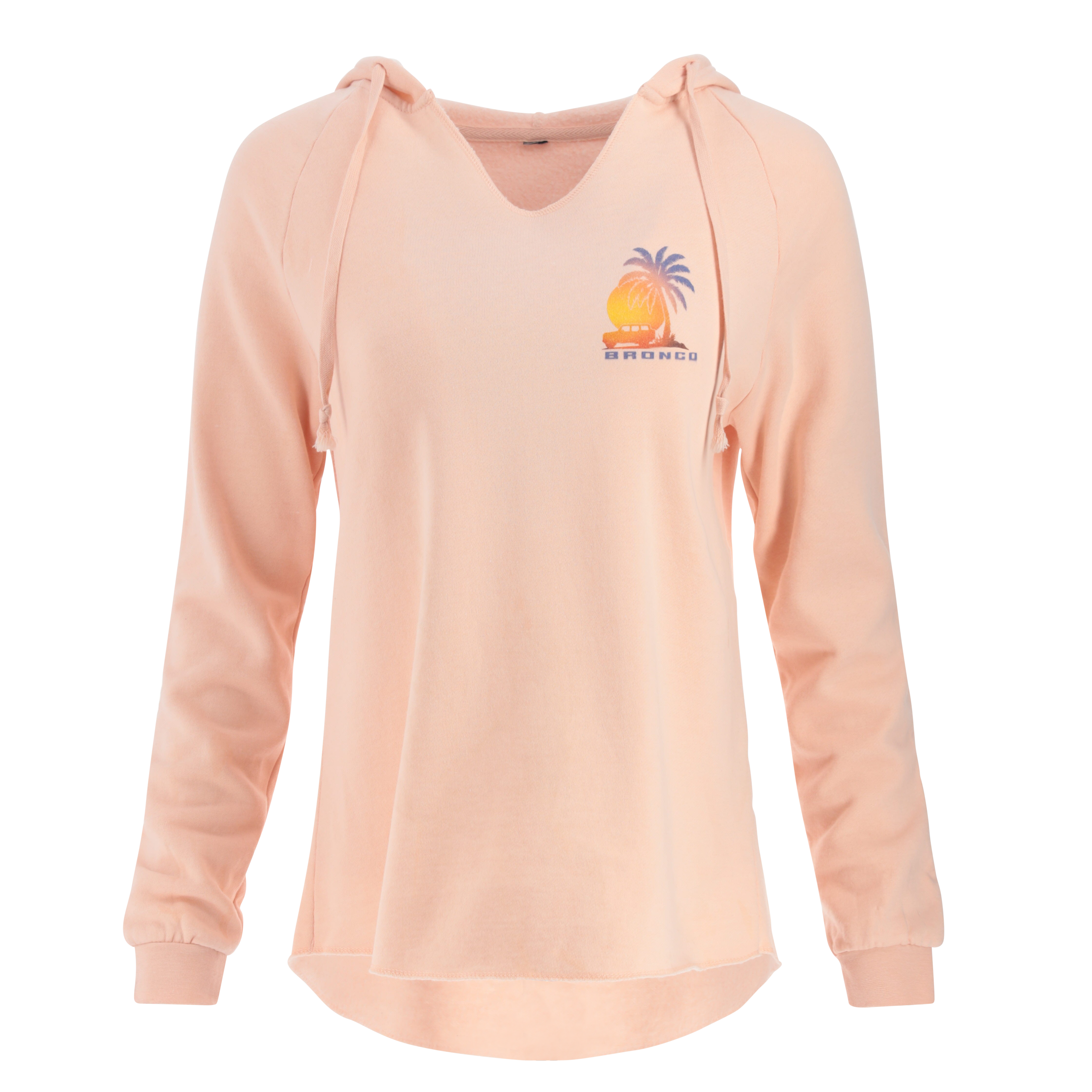 Ford Bronco Women's Beach Horse Pullover Hoodie