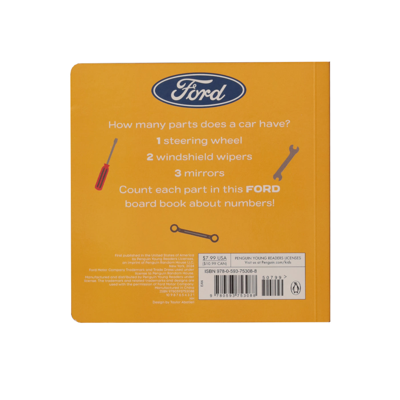 Ford Numbers Book