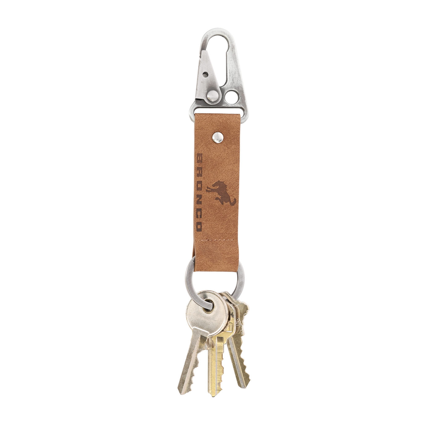 Bronco Carabiner Keychain
