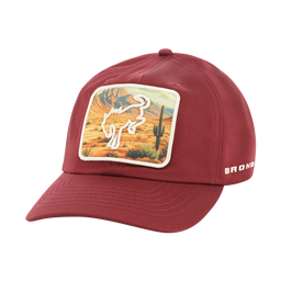 Bronco Desert Horse Patch Snapback Hat