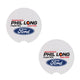 Ford Dealer Logo 2-Pack Car Coasters
