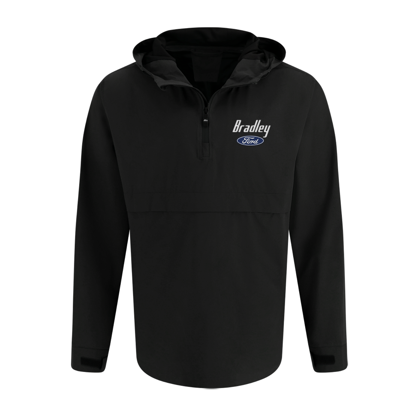 Ford Dealer Custom Men's 1/4 Zip Packable Windbreaker