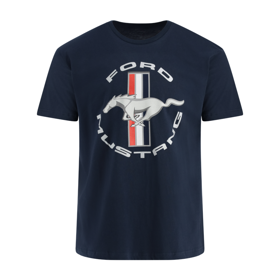 Ford Mustang Men's Tribar T-Shirt