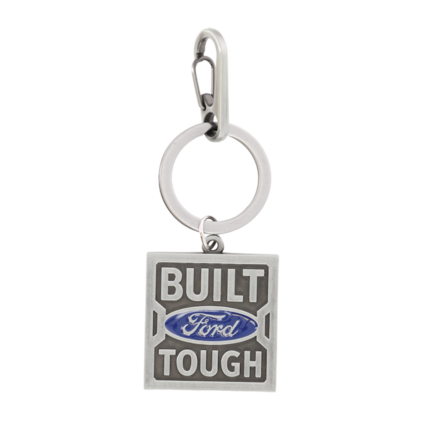 Built Ford Tough Logo Keychain