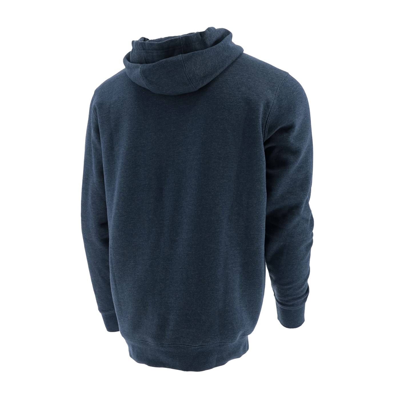 Bronco Men's Embroidered Hooded Pullover Fleece