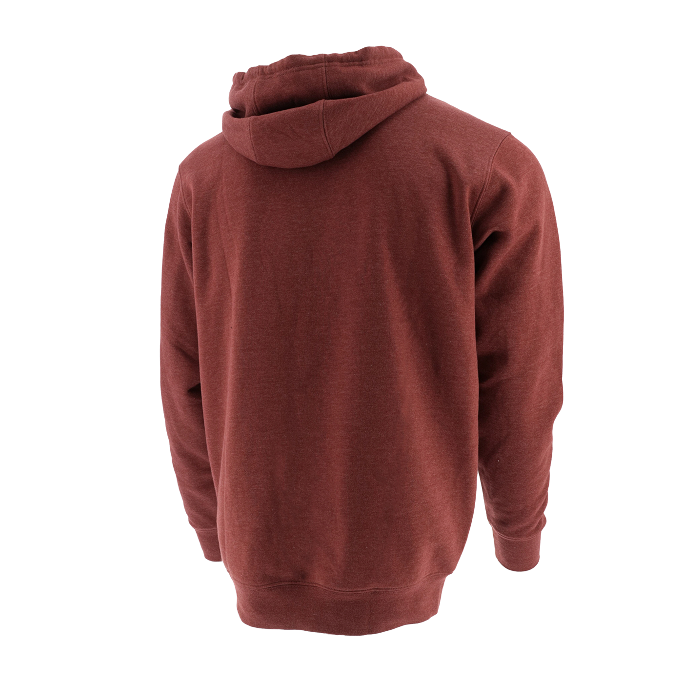 Bronco Men's Embroidered Hooded Pullover Fleece