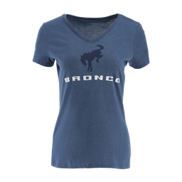 Ford Bronco Women's Stacked Logo T-Shirt