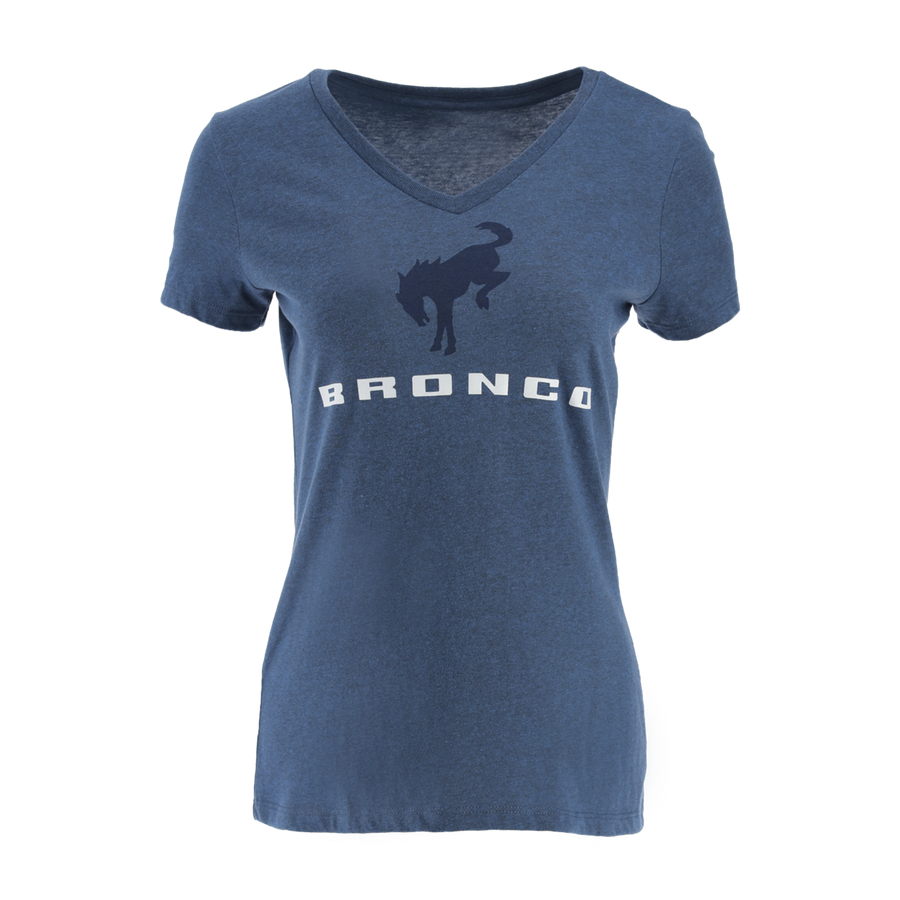 Ford Bronco Women's Stacked Logo T-Shirt