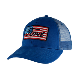 Ford Script Flag Patch Snapback Hat