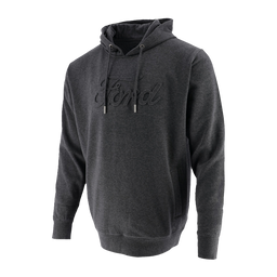 Ford Men's Logo Embossed Hooded Pullover Fleece