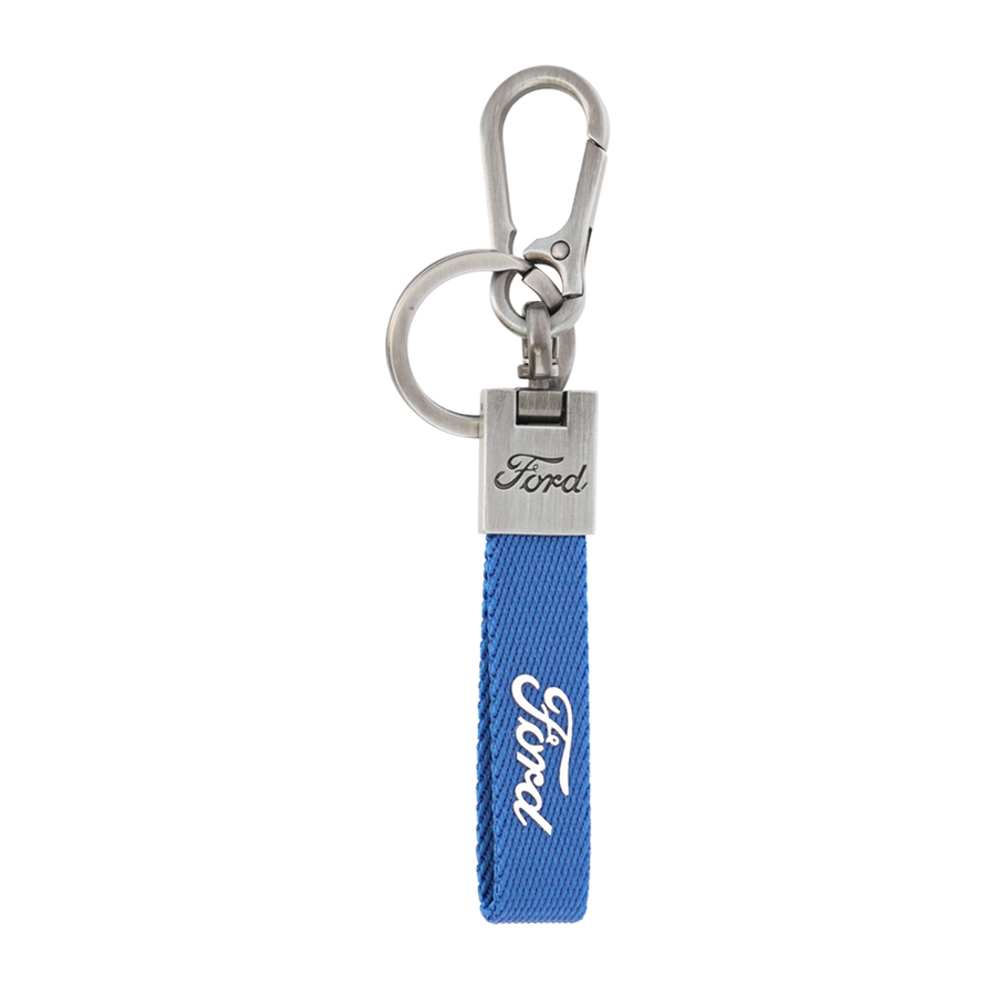 Ford Script Webbing Keychain