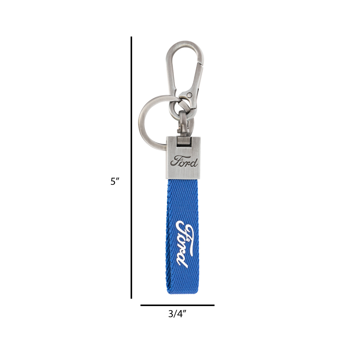 Ford Script Webbing Keychain