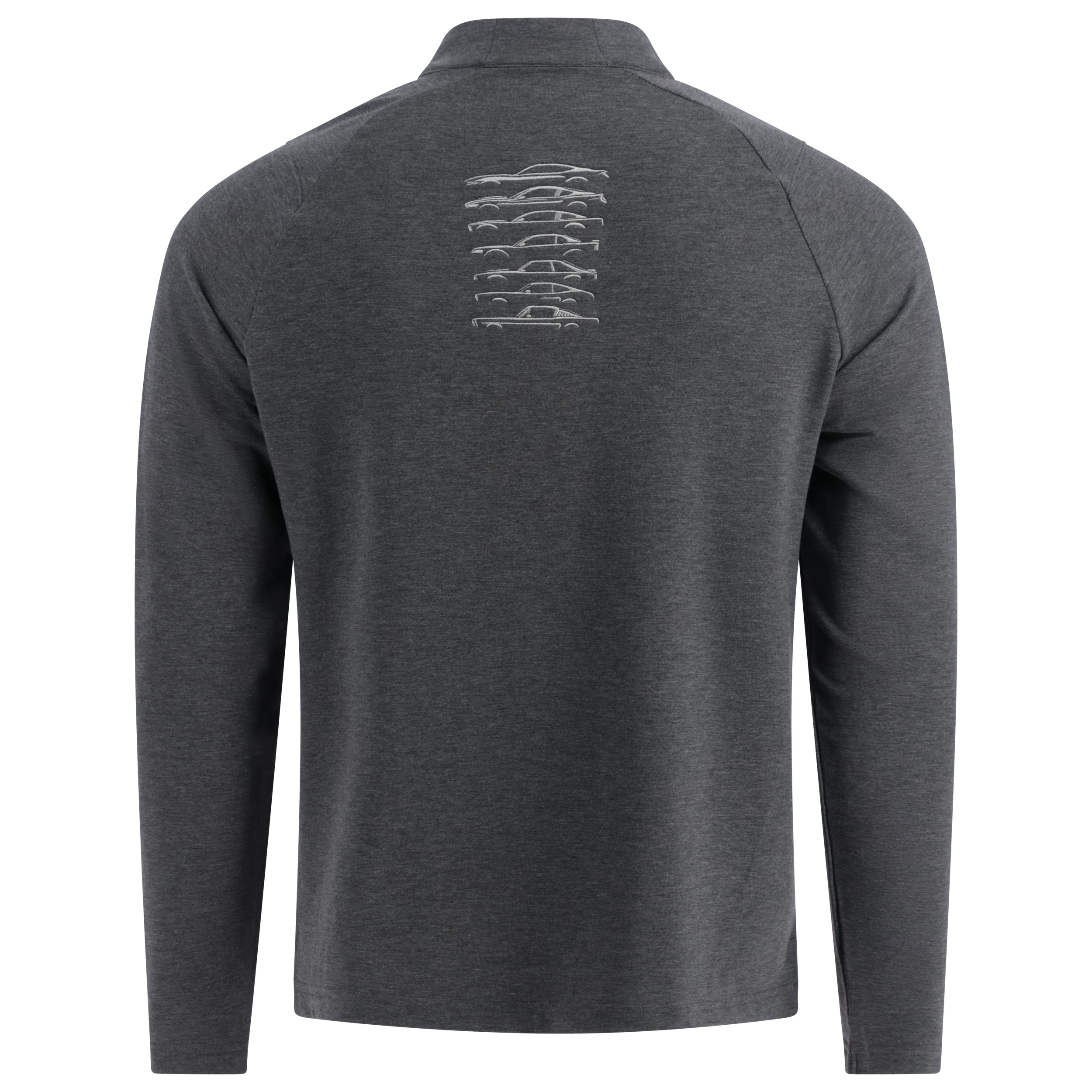 Ford Mustang History Diamond Heather 1/4-Zip Pullover