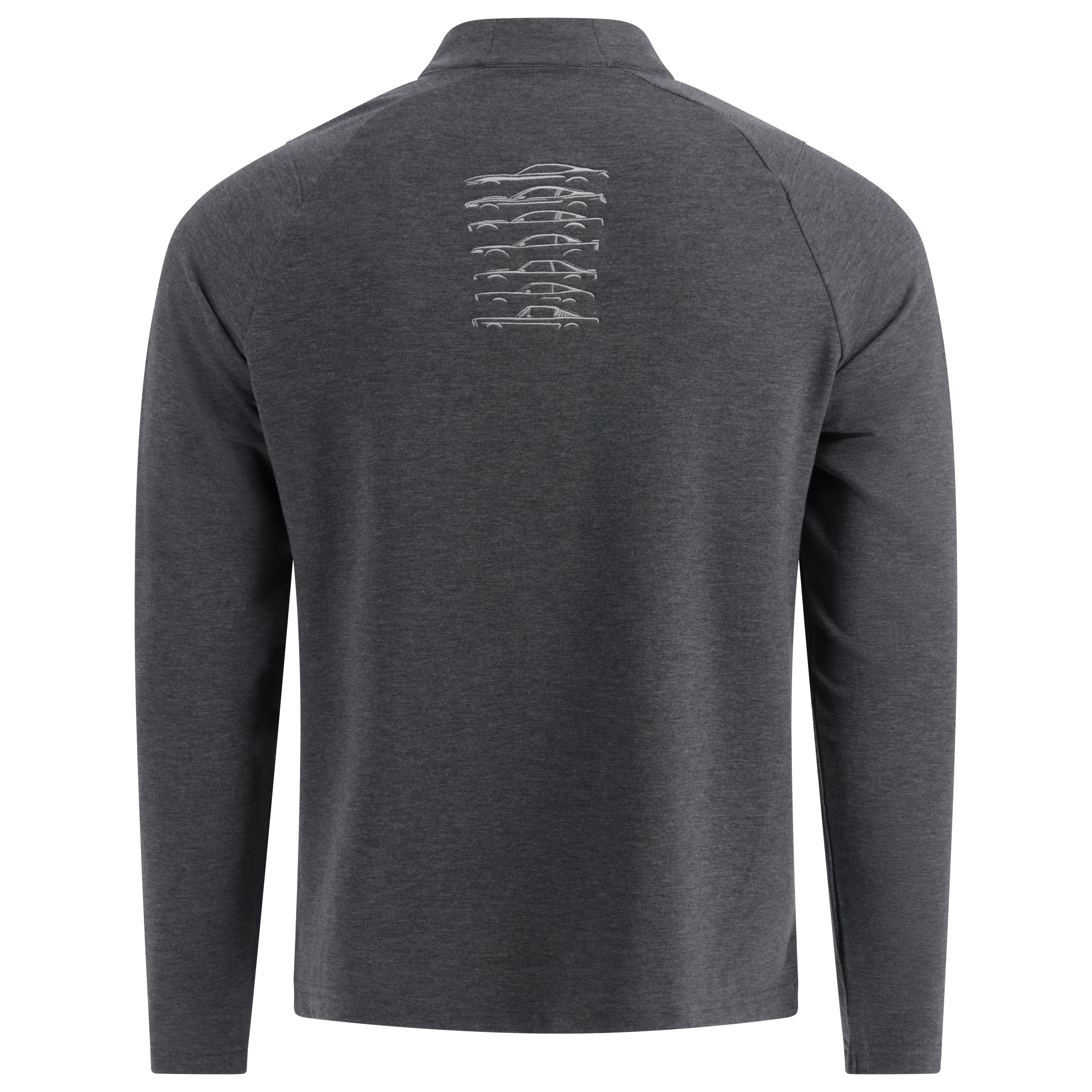 Ford Mustang History Diamond Heather 1/4-Zip Pullover