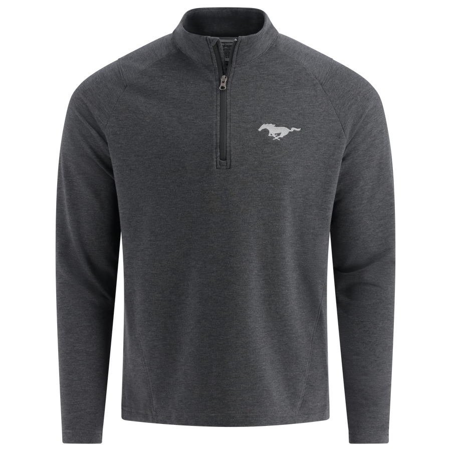 Ford Mustang History Diamond Heather 1/4-Zip Pullover