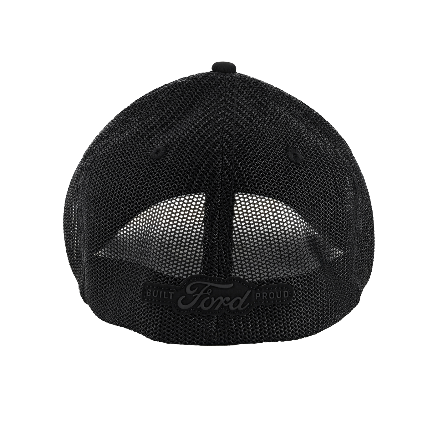 Ford Logo Black Reflective Stretch Fit Hat