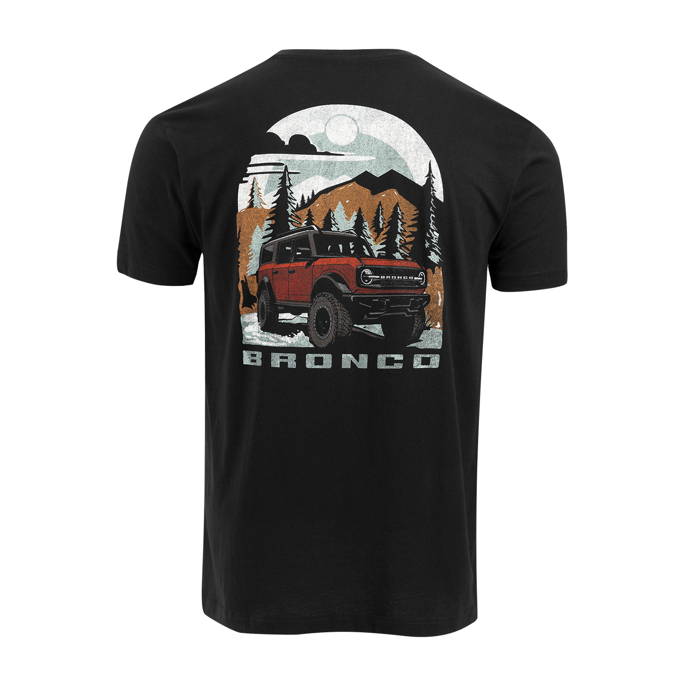 Ford Bronco Men's Camping T-Shirt