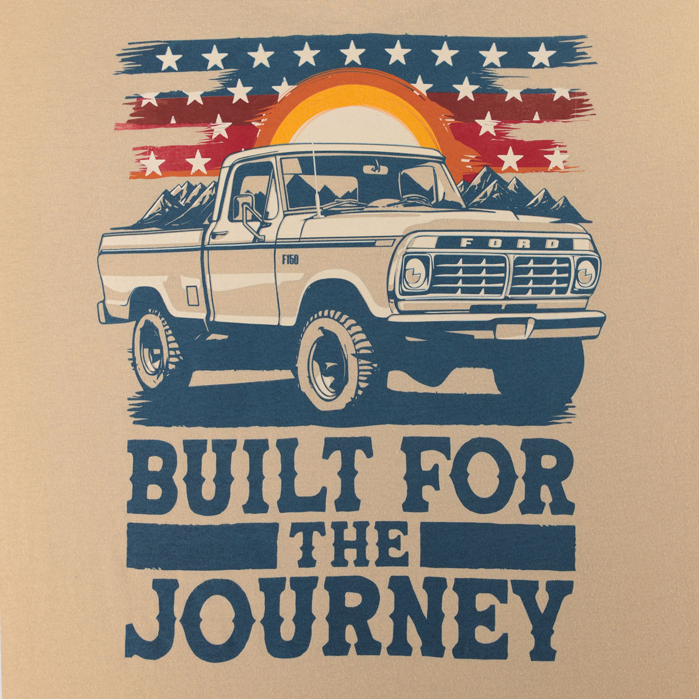 Ford Trucks Built for the Journey Men's T-Shirt