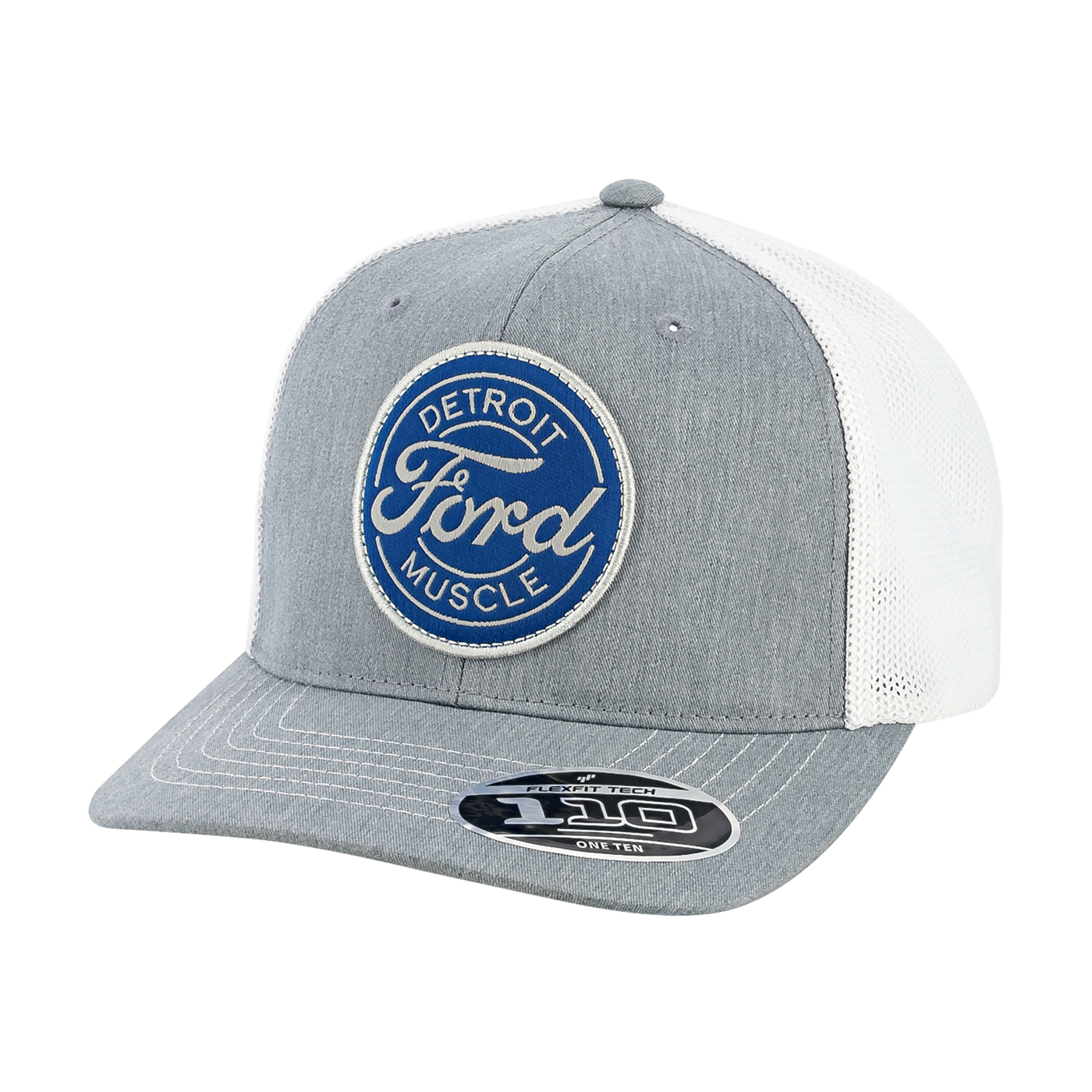 Ford Logo Detroit Muscle FLEXFIT® Trucker Hat