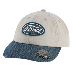 Ford Logo Vintage Bottle Cap Hat
