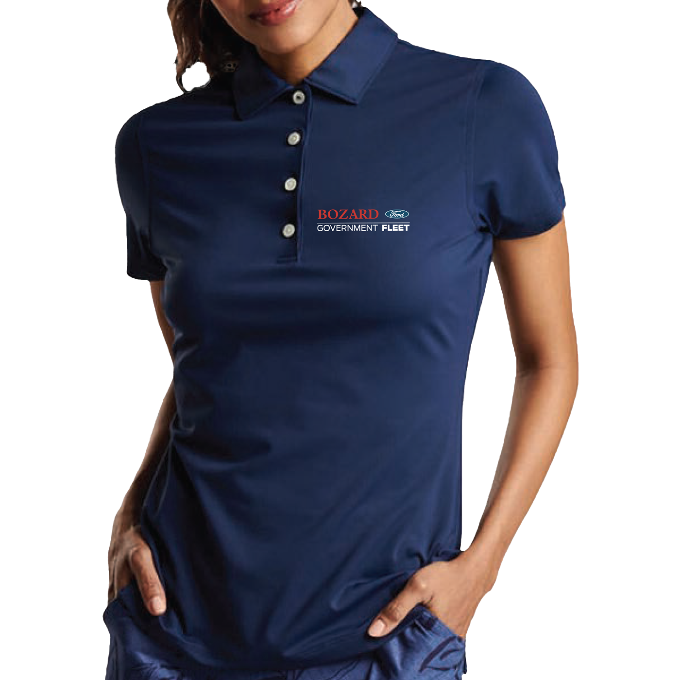 Ford Executive Peter Millar Women's Button Polo