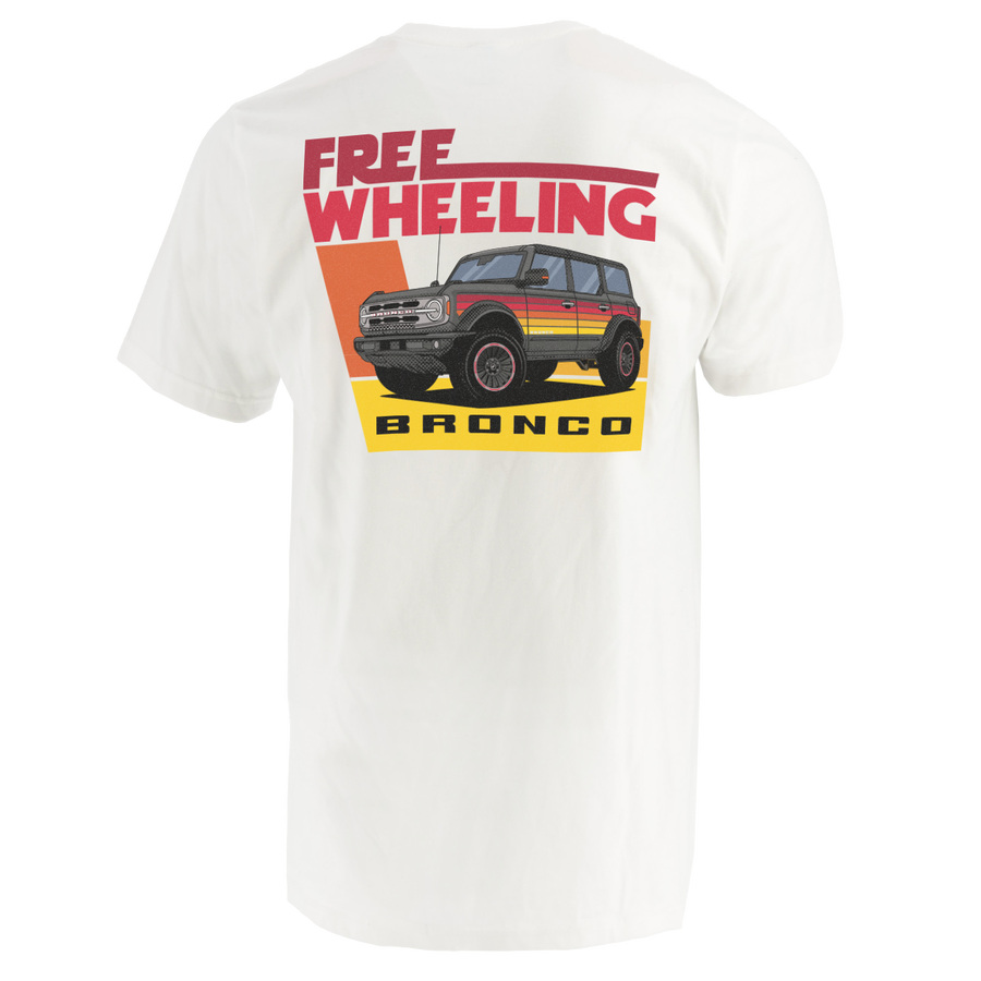 Ford Bronco Free Wheeling Men's Retro T-Shirt