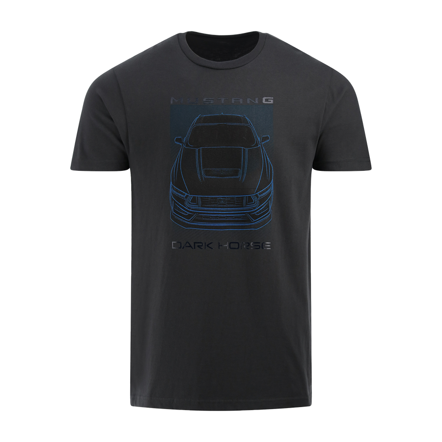 Ford Mustang Men's Dark Horse Graphic T-Shirt