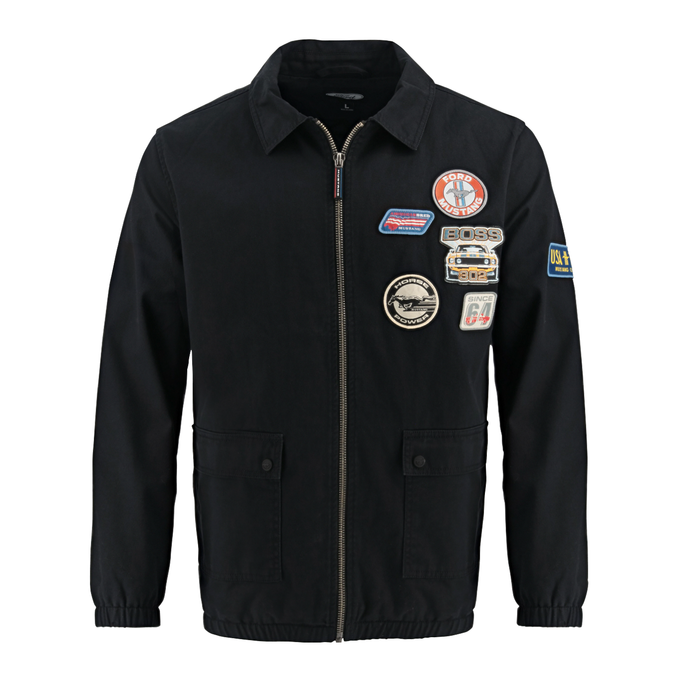 Ford Mustang Bomber Patch Jacket