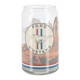 Ford Mustang Tribar Vintage Soda Can Glass