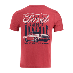 Ford Trucks Land Of The Free Men's T-Shirt