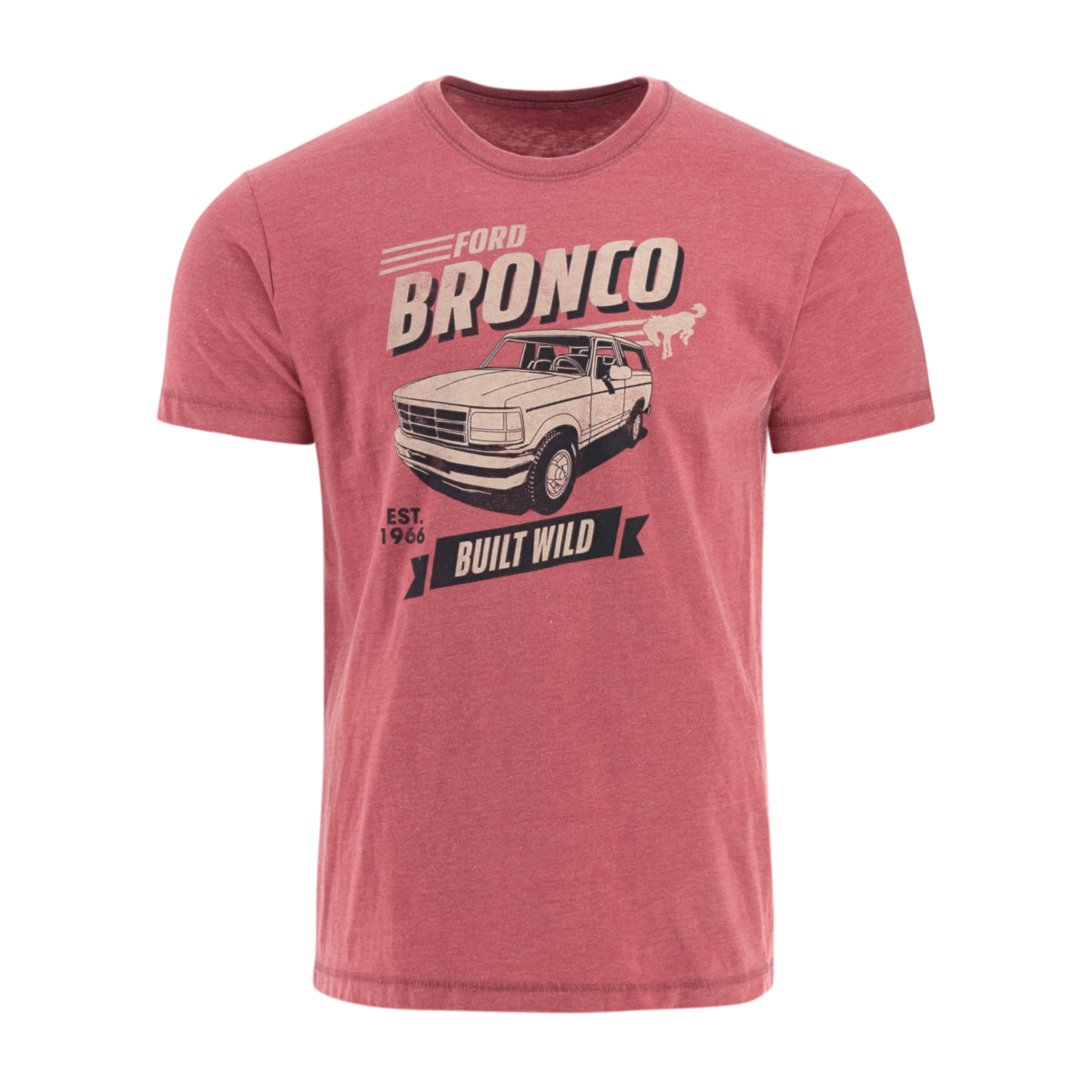 Ford Bronco Men's Retro Built Wild T-Shirt
