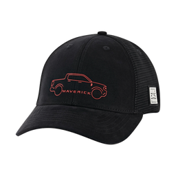 Ford Maverick Outlined Trucker Hat