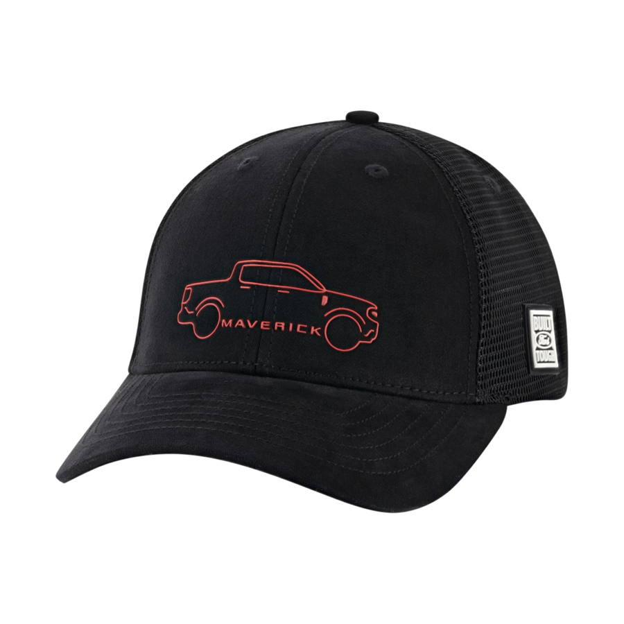 Ford Maverick Outlined Trucker Hat