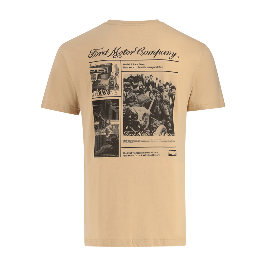 Ford Motor Company Newspaper Men's T-Shirt