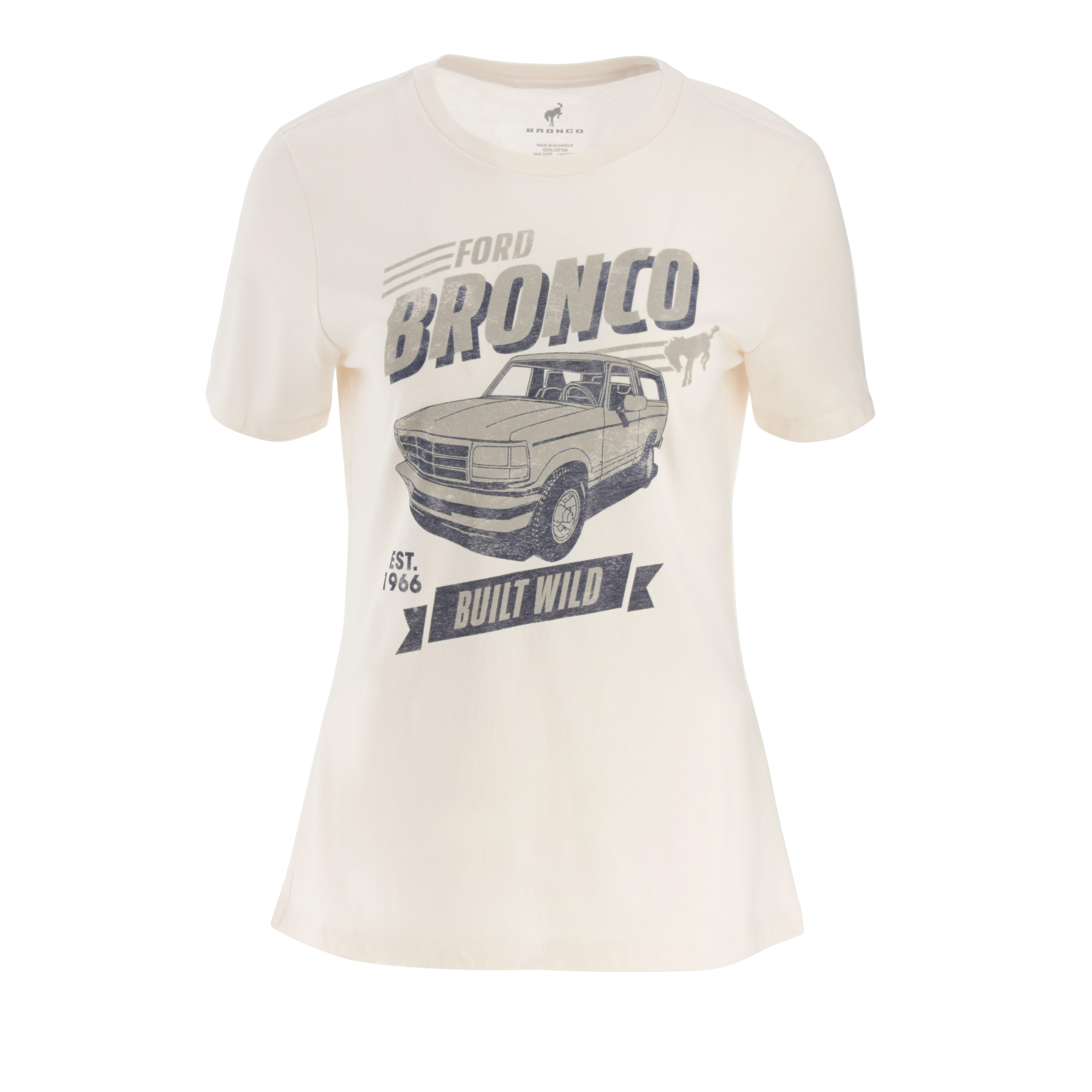 Ford Bronco Women's Retro Built Wild T-shirt