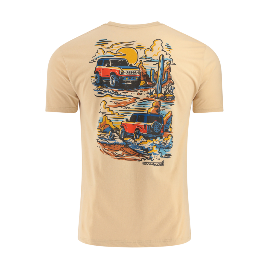 Ford Baja Bronco Men's Landscape T-Shirt