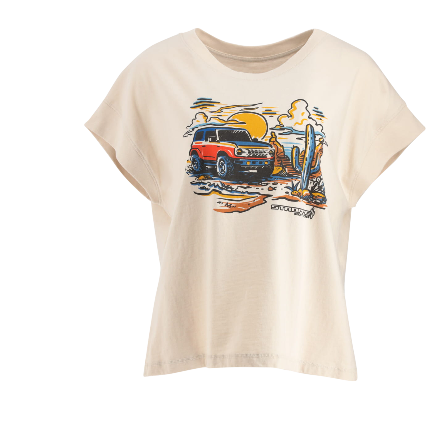 Ford Baja Bronco Women's Landscape T-Shirt