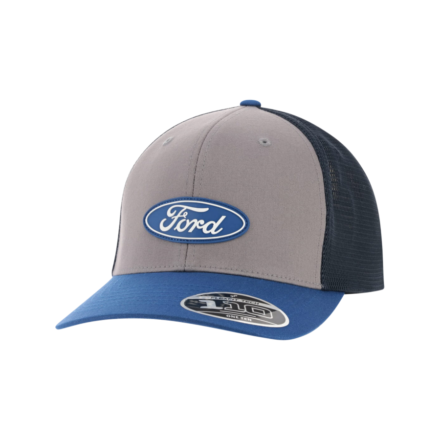 Ford Logo Flexfit Oval Patch Snapback Hat