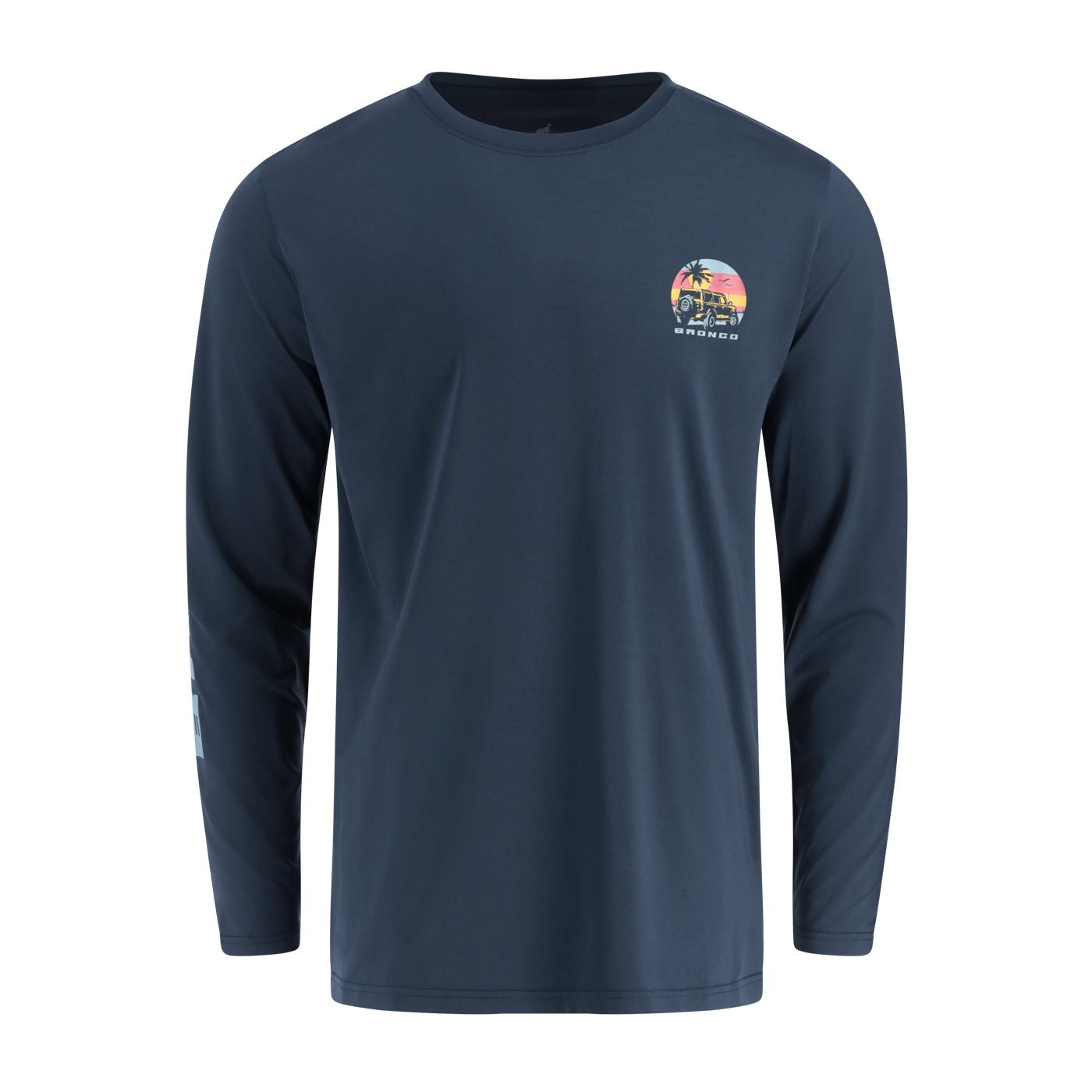 Ford Bronco Men's Performance Beach Scene Sun Tee