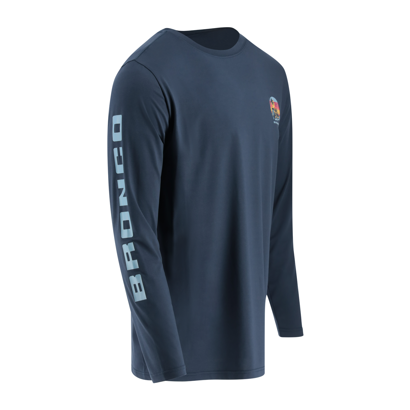 Ford Bronco Men's Performance Beach Scene Sun Tee