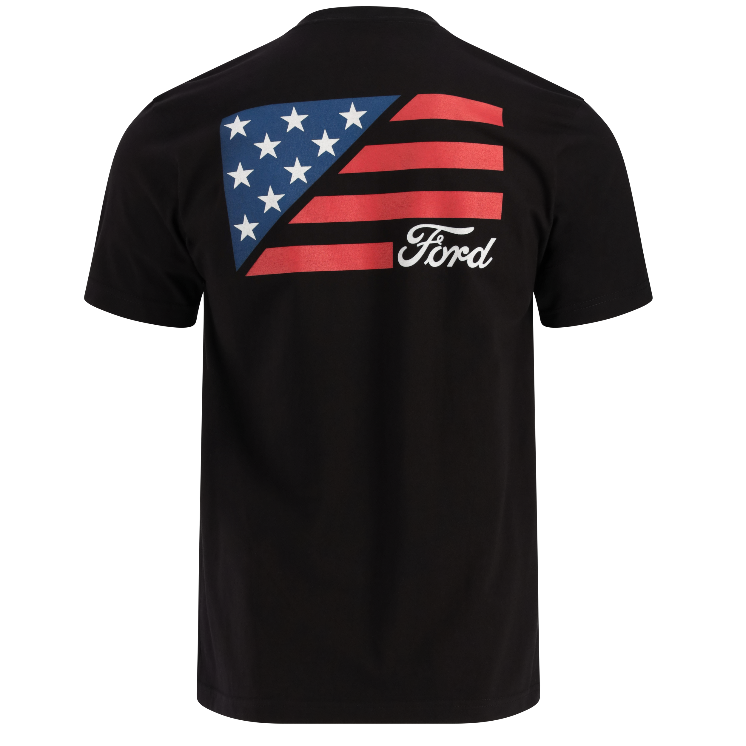 Ford Motor Co. Flag Made in the USA T-Shirt