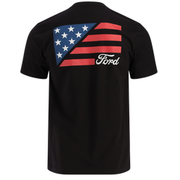 Ford Motor Co. Flag Made in the USA T-Shirt