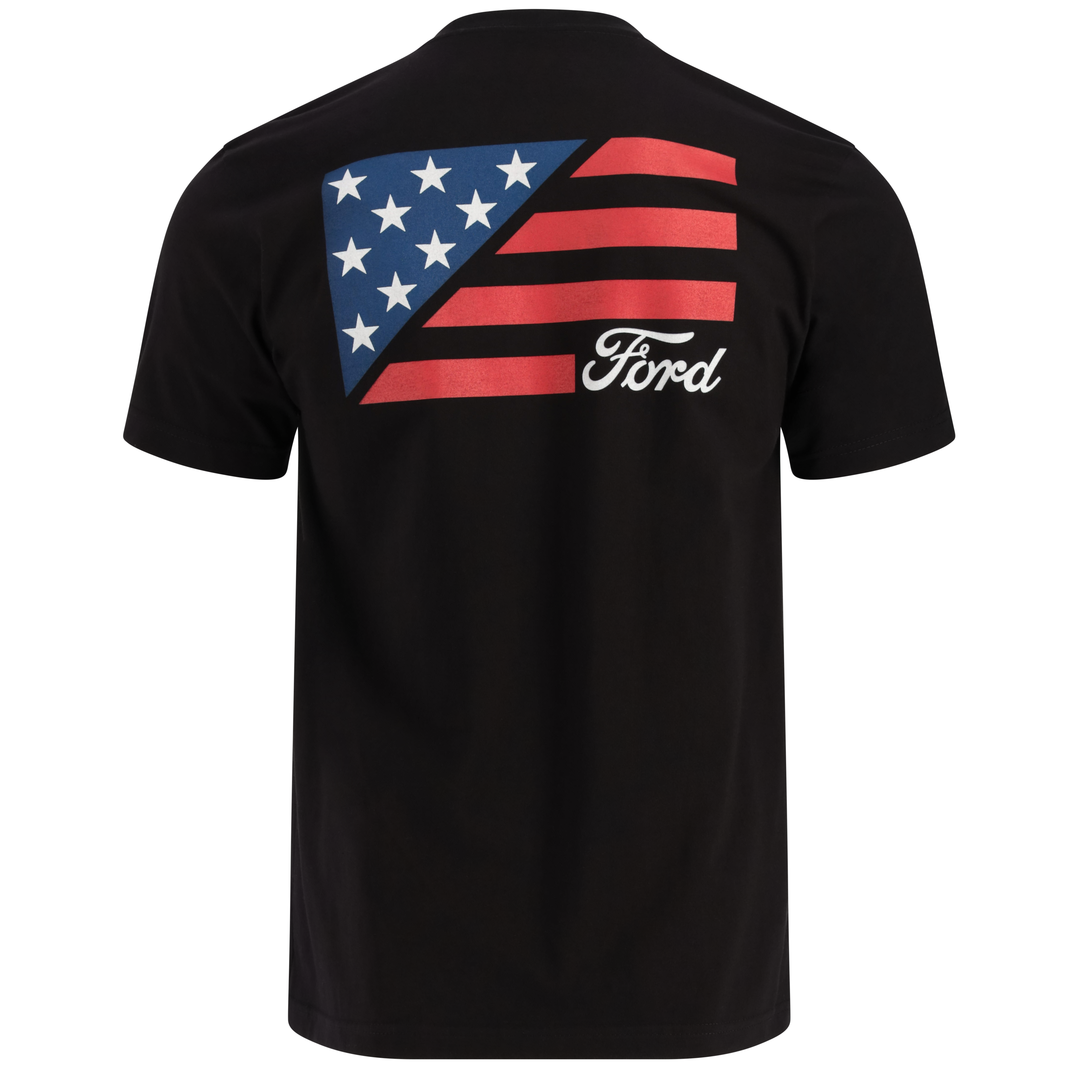 Ford Motor Co. Flag Made in the USA T-Shirt