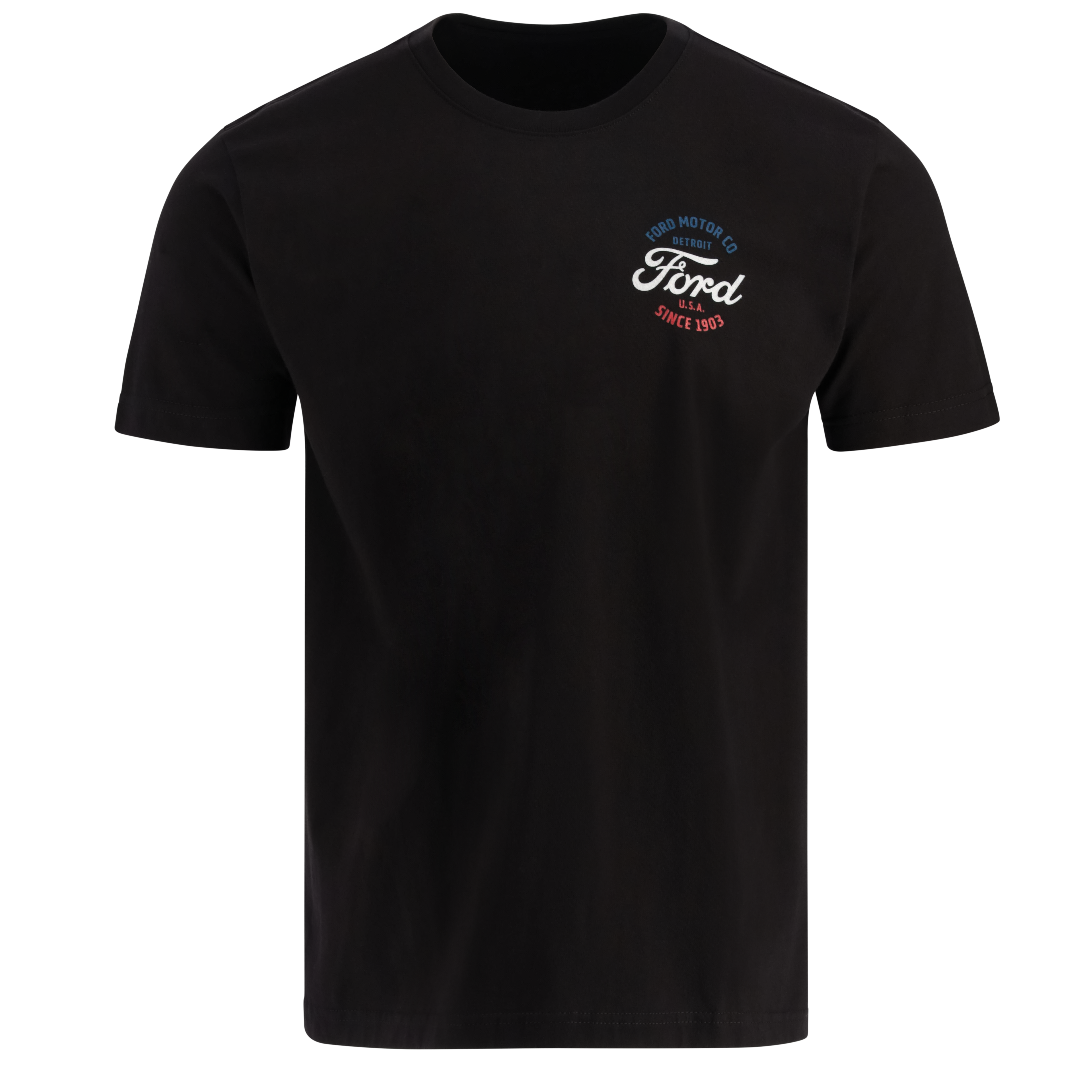 Ford Motor Co. Flag Made in the USA T-Shirt