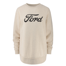 Ford Script Logo Women's Pullover Sweatshirt