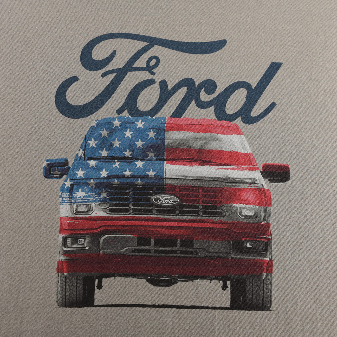 Ford Trucks F-150 Patriotic Truck Made in the USA T-Shirt