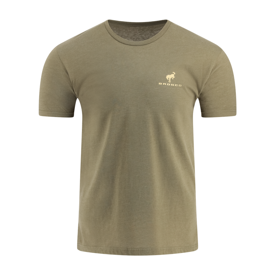 Ford Bronco Men's Stacked Logo T-Shirt