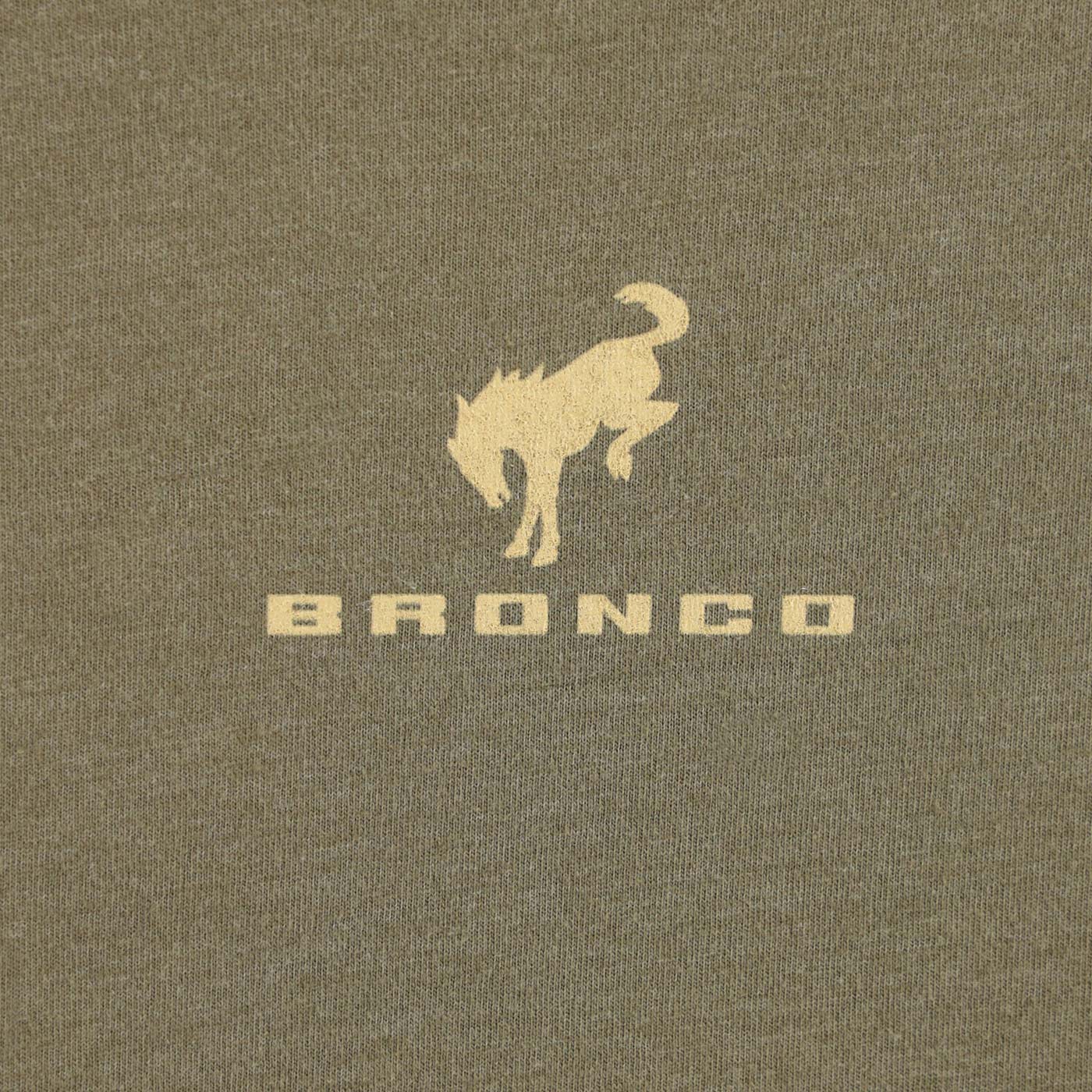 Ford Bronco Men's Stacked Logo T-Shirt